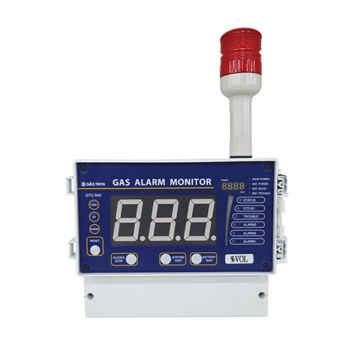 GTC-542 가스 컨트롤러 — 가스 감지 신호 수신·경보 제어반